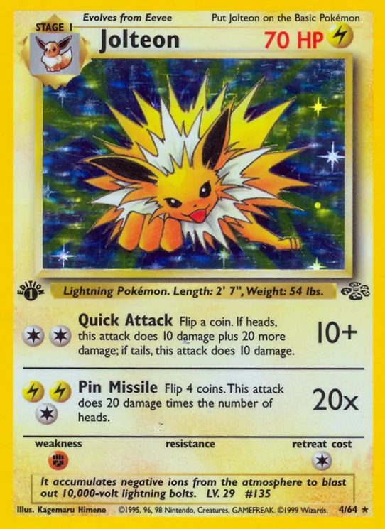 Pokémon Card Lot — 15 Lightning Cards